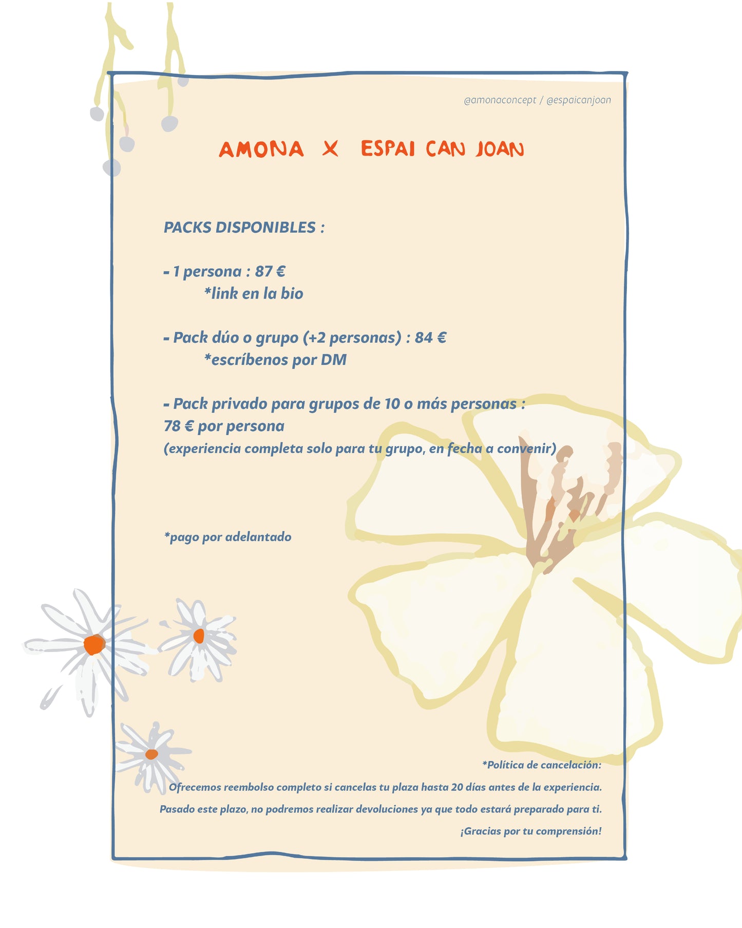 Experiencias Amona